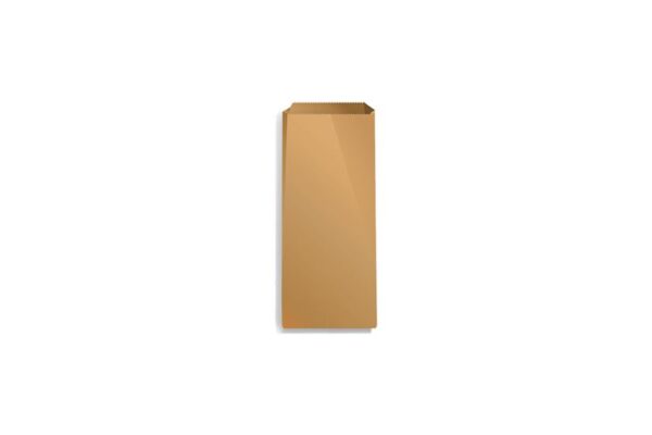 Greaseproof Paper Bags Brown 9x21cm | Intertan S.A.