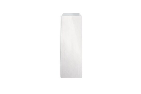 VEGETAL GREASPROOF PAPER BAGS WHITE 9X26cm 10KG | Intertan S.A.