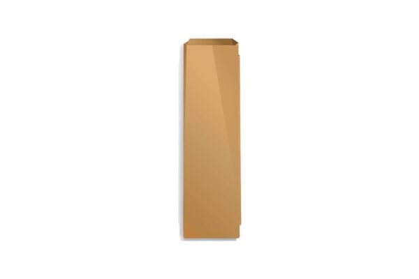 Greaseproof Paper Bags Brown 9x33cm. | Intertan S.A.