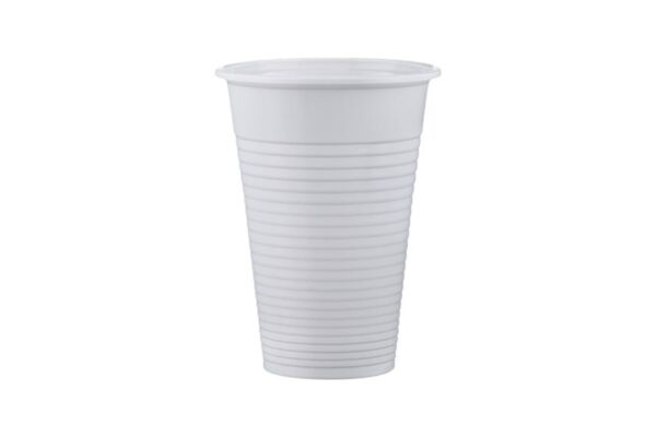 PP WHITE CUP N.502 (200ml) 60X50pcs. | Intertan S.A.
