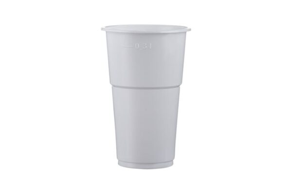 PP White Cup N.508 (330ml) | Intertan S.A.