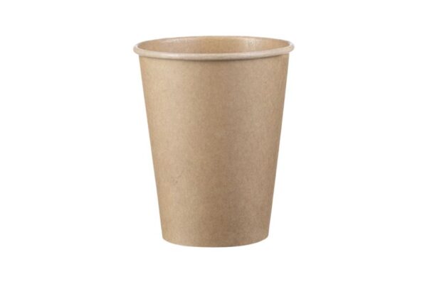 Paper Cup SW 12oz. 90 mm. Kraft 20x50 pcs. | Intertan S.A.