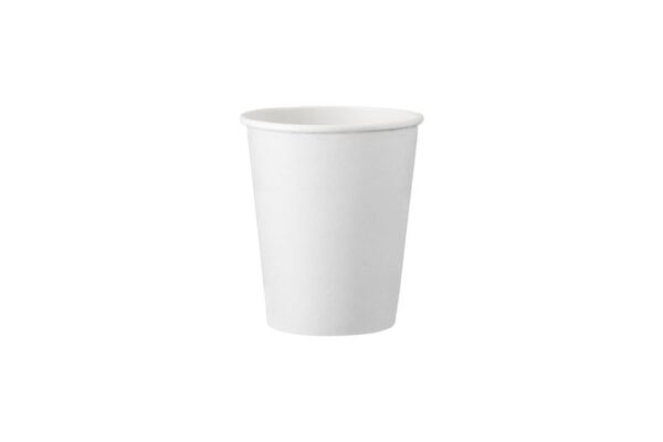 Paper Cup SW 8oz White 20x50 pcs. | Intertan S.A.