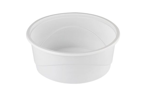 White PS Food Containers 240g. | Intertan S.A.