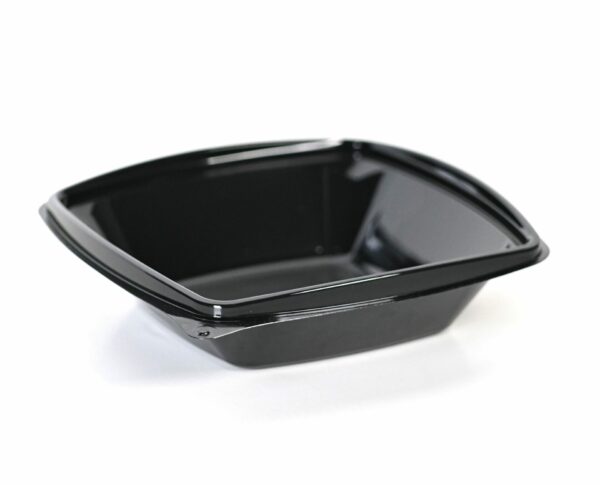 PET Black Food Containers 750 ml | Intertan S.A.