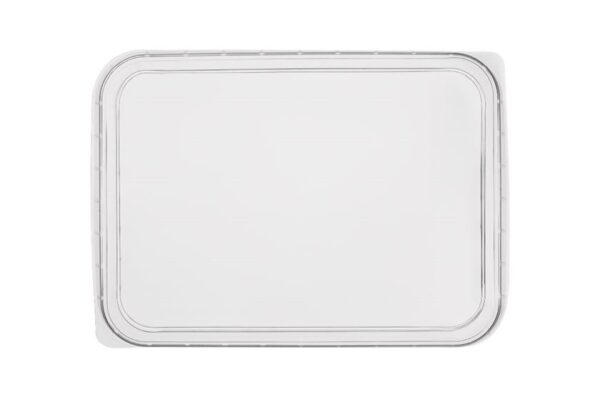 TRANSPARENT LID FOR M/W FOOD CONTAINER RIPPLE BLACK 12X50pcs | Intertan S.A.