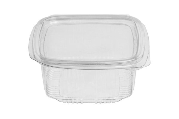 Premium PET Food Containers with Hinged Lid 1250 ml | Intertan S.A.