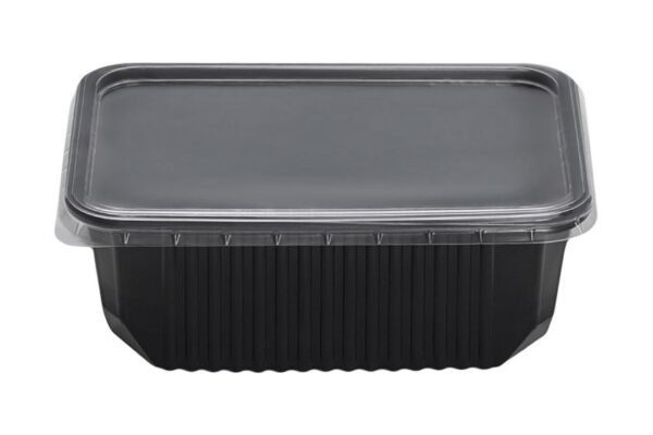 PP Ripple Food Container M/W 1000 ml. | Intertan S.A.