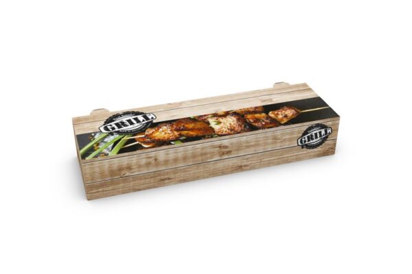 "T28 Small Grill Schnellverpackung Motiv Grill 24,5 x 7,5 x 4,5 cm" | Intertan S.A.