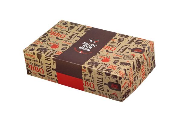 Food Boxes with Metalised PET T2 (29x17.4x8) ENJOY DESIGN 10 KG | Intertan S.A.