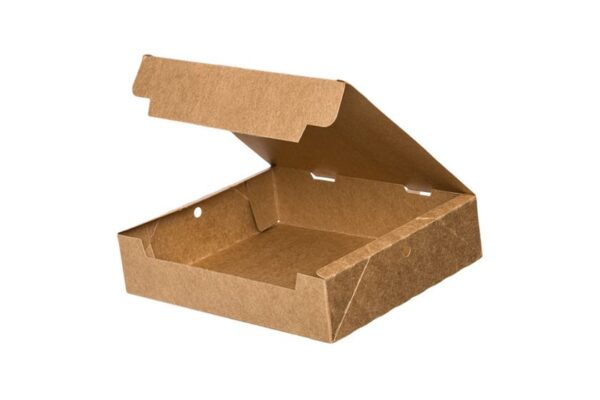 Aυτόματο Κουτί Kraft Κρέπας - Βάφλας 21,7x18x5 cm. | ΙΝΤΕΡΤΑΝ Α.Ε.