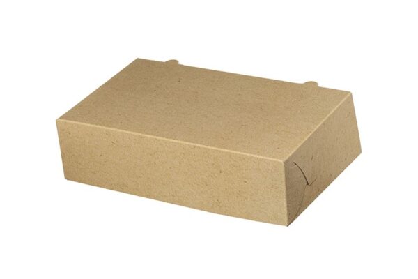 Food Boxes with Metalised PET T2 (29x17.4x8) KRAFT DESIGN 10KG | Intertan S.A.