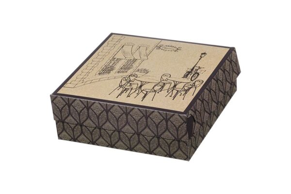 Confectionary Paper Box Pe Coating Street Design K10 | Intertan S.A.