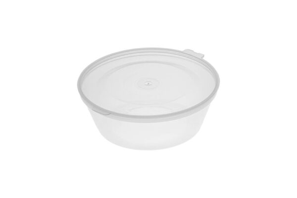 PP Pots with Hinged Lid 180ml (6oz) | Intertan S.A.