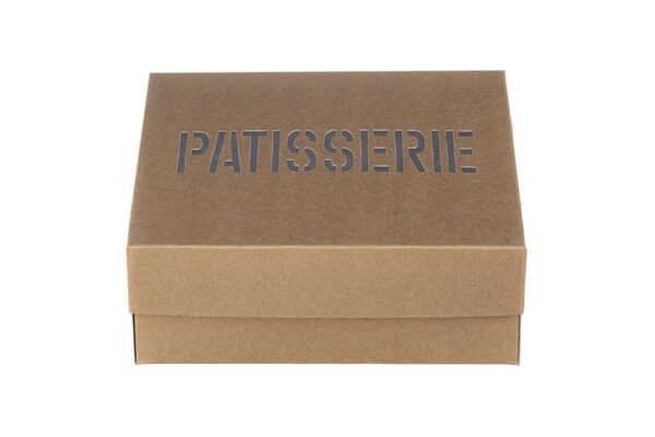 Confectionary Kraft Paper Box PE Coating and PET Window K10 | Intertan S.A.