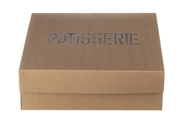 Confectionary Kraft Paper Box PE Coating and PET window K30 | Intertan S.A.