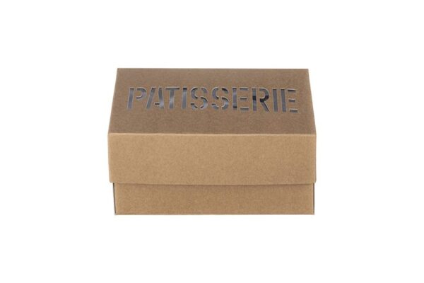 Confectionary Kraft Paper Box PE Coating and PET Window K6 | Intertan S.A.
