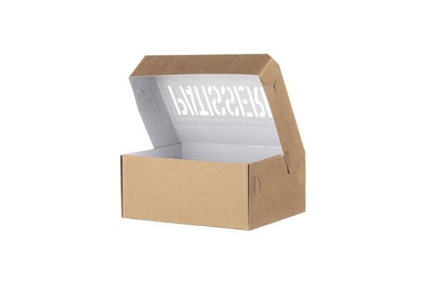 Confectionary Kraft Paper Box PE Coating and PET Window K6 | Intertan S.A.