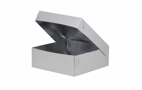 White Confectionary Paper Box Inner Metalised PET Coating K10 | Intertan S.A.