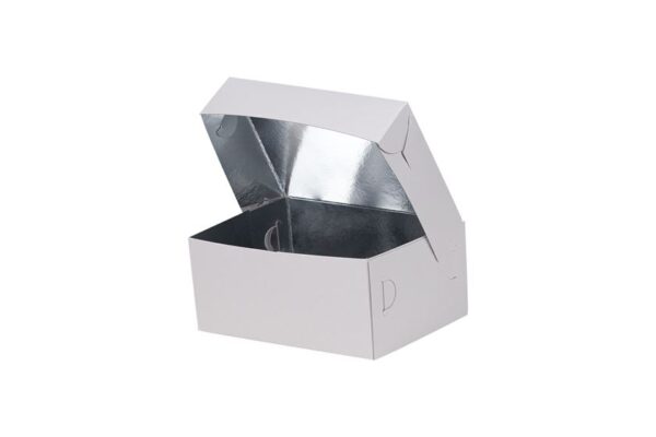 White Confectionary Paper Box Inner Metalised PET Coating K4 | Intertan S.A.
