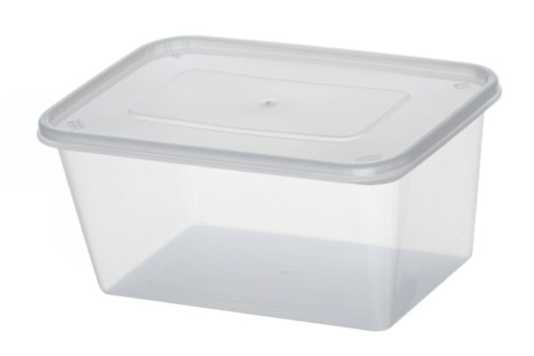 PREMIUM PP Food Containers M/W with Lids (set) 1000ml | Intertan S.A.