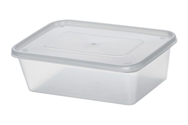 PREMIUM PP Food Containers M/W with Lids (set) 650ml | Intertan S.A.