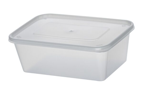 PREMIUM PP Food Containers M/W with Lids (set) 750ml | Intertan S.A.