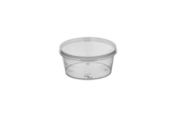 PP Pots with Hinged Lid 30ml (1oz) | Intertan S.A.