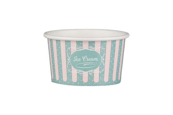 Ice Cream Paper Cups FSC® 6oz Patisserie New Design | Intertan S.A.