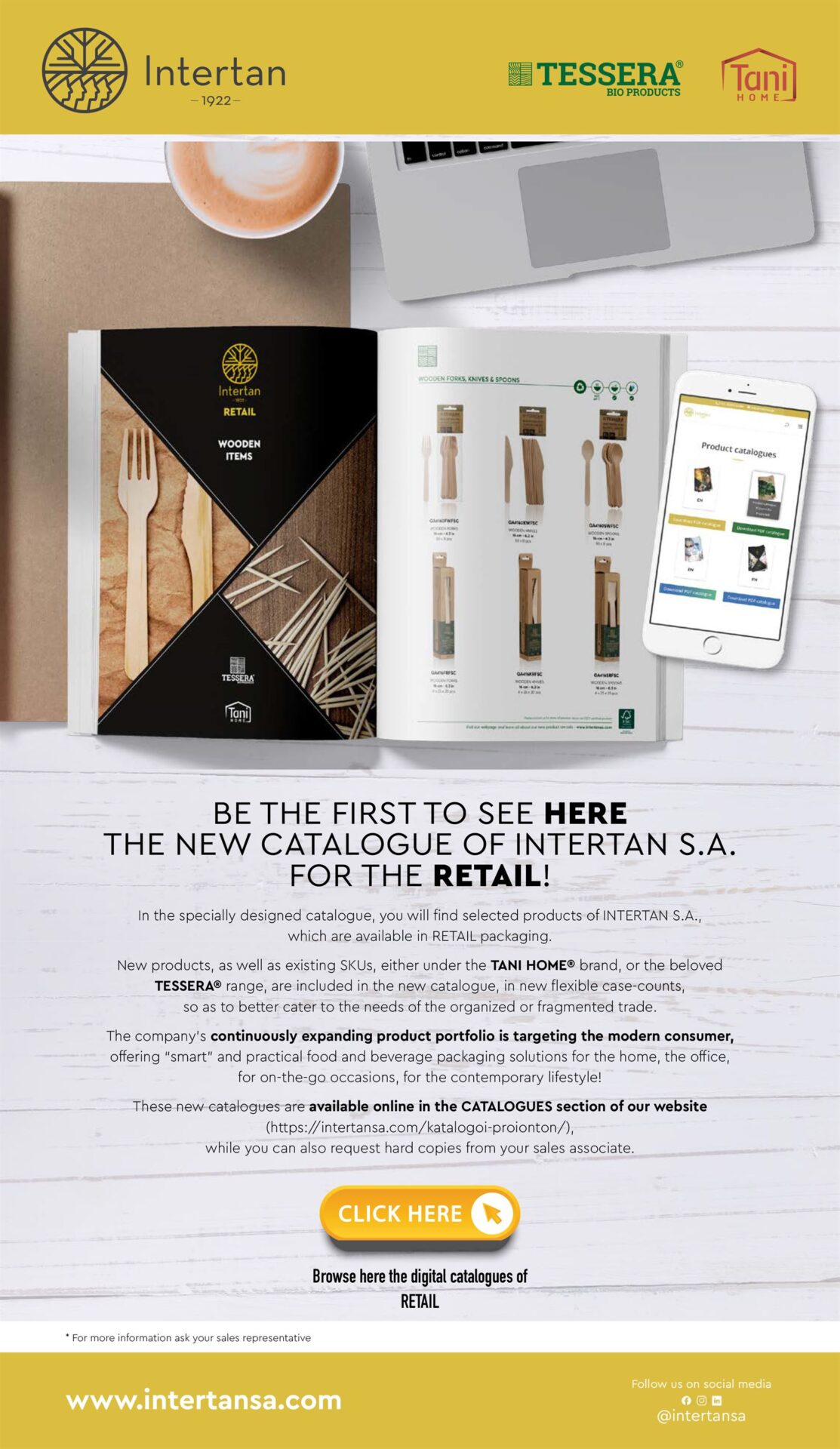 New Retail Products’ Catalogue Newsletter | Intertan S.A.