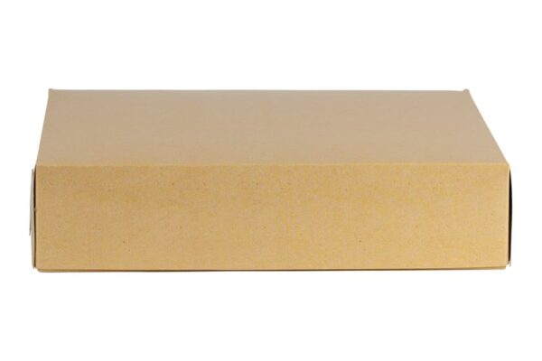 Food Boxes with Metalised PET T52 (30x23.5x7cm) KRAFT DESIGN 10KG | Intertan S.A.