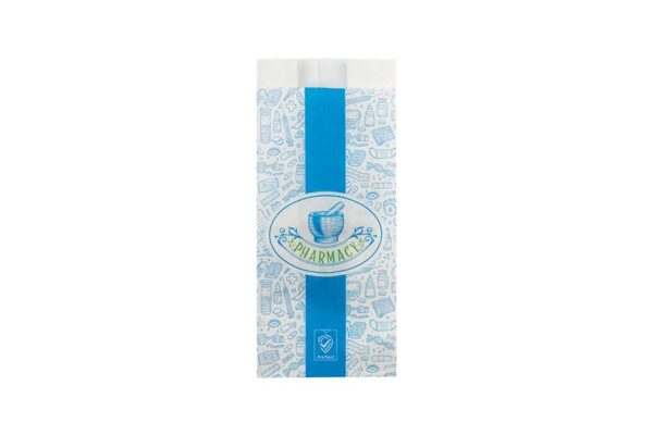 Paper Bags for Pharmacies 9x21cm. | Intertan S.A.